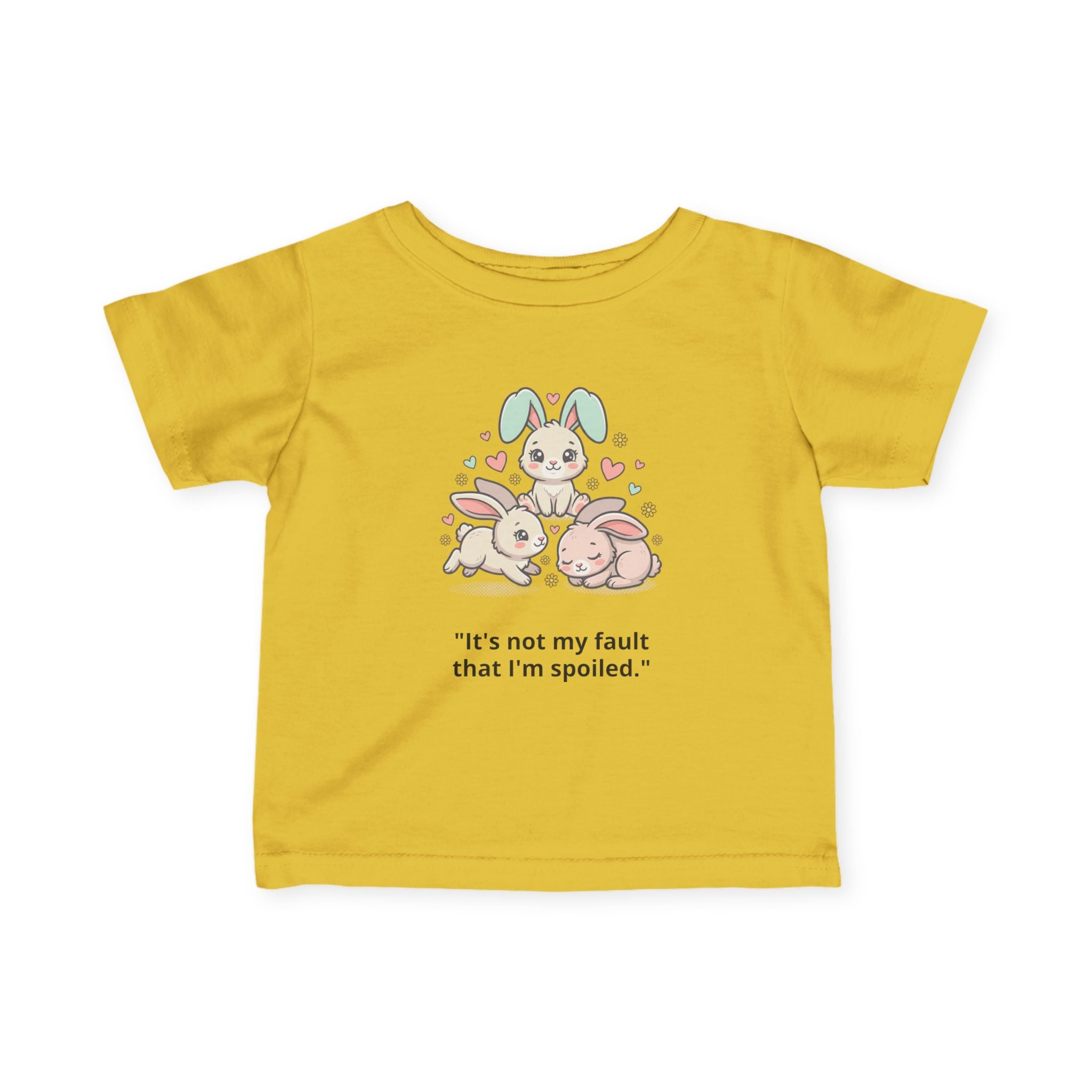 Personalized Infant Tee — Custom Jersey Shirt Butter