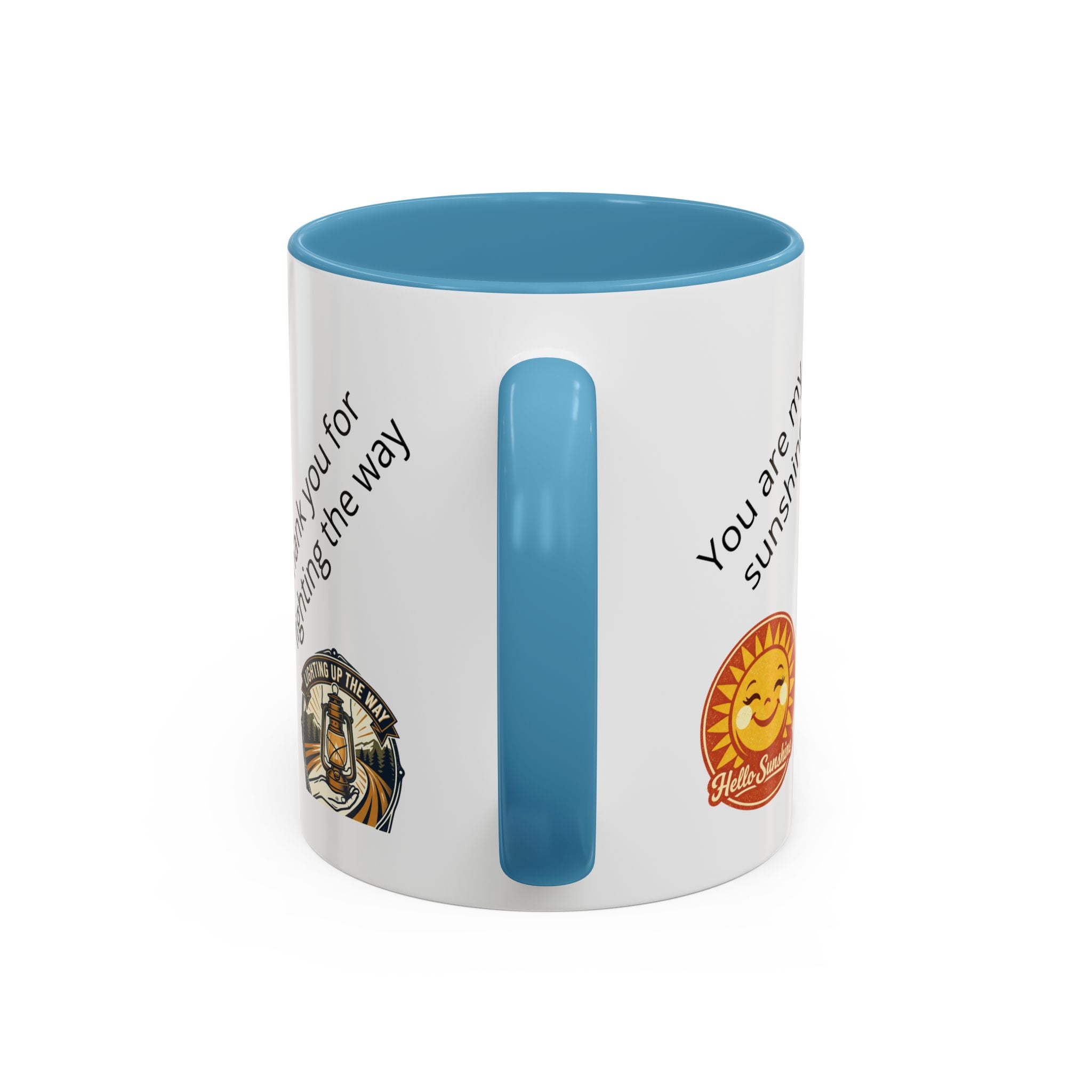 Personalized "Happy Mother's Day" Accent Coffee Mug — 11oz & 15oz