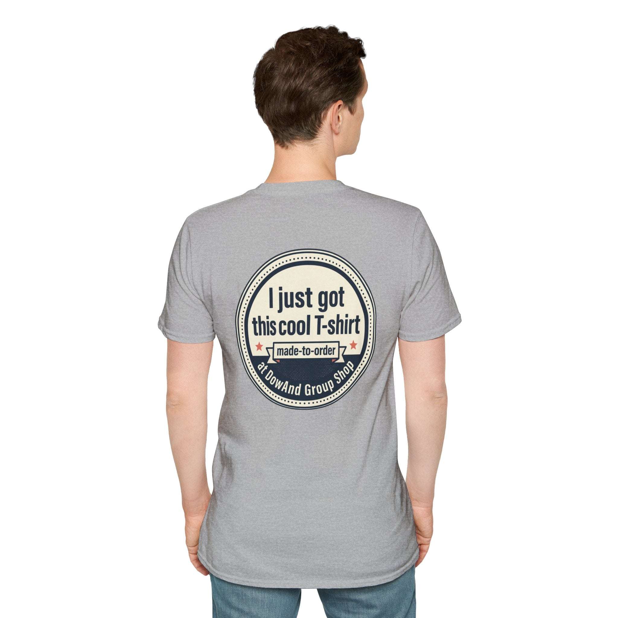 “I Just Got This Cool T‑Shirt” Novelty T-Shirt — Personalized Funny Graphic Tee