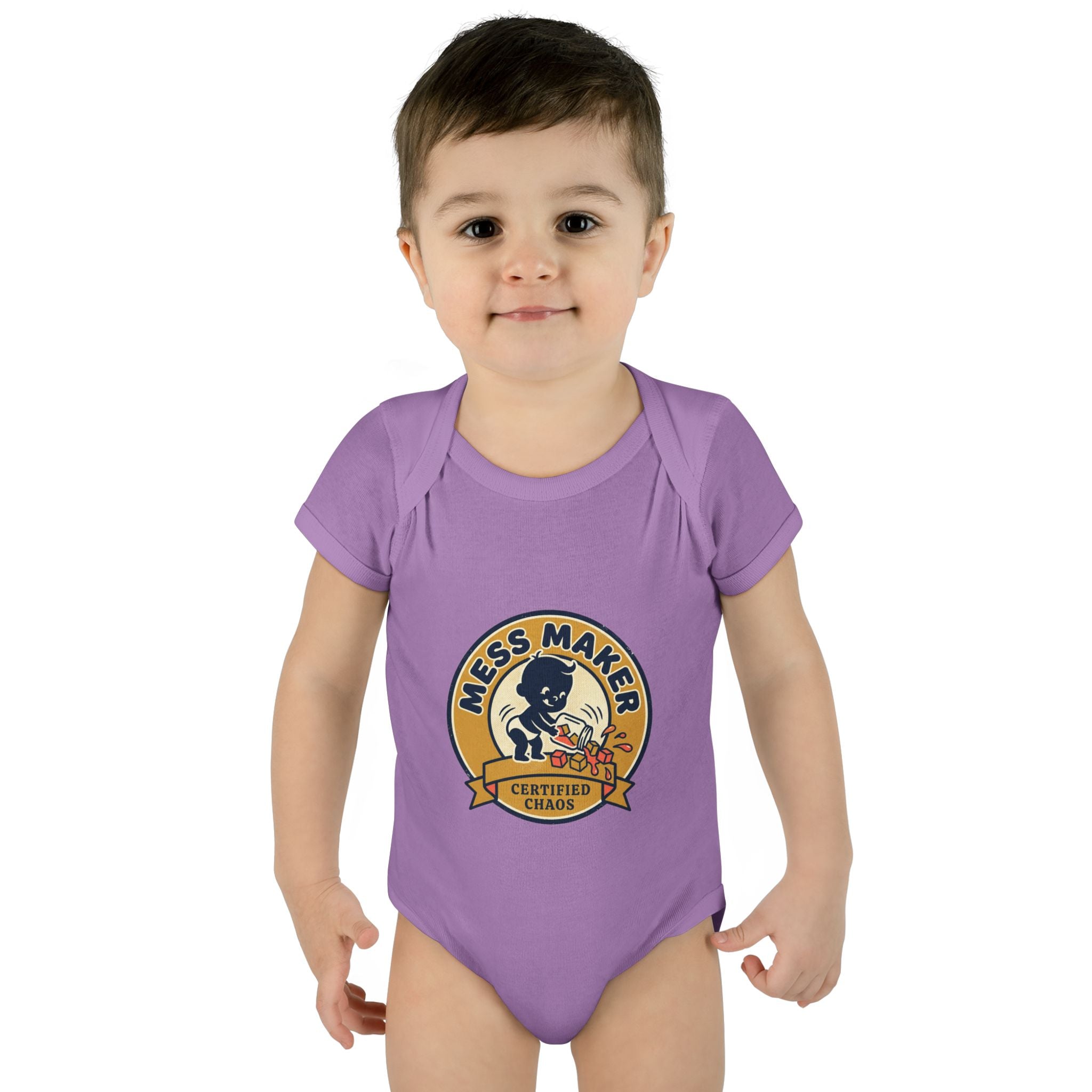 Custom Printed Baby Onesie – Personalizable Infant Bodysuit