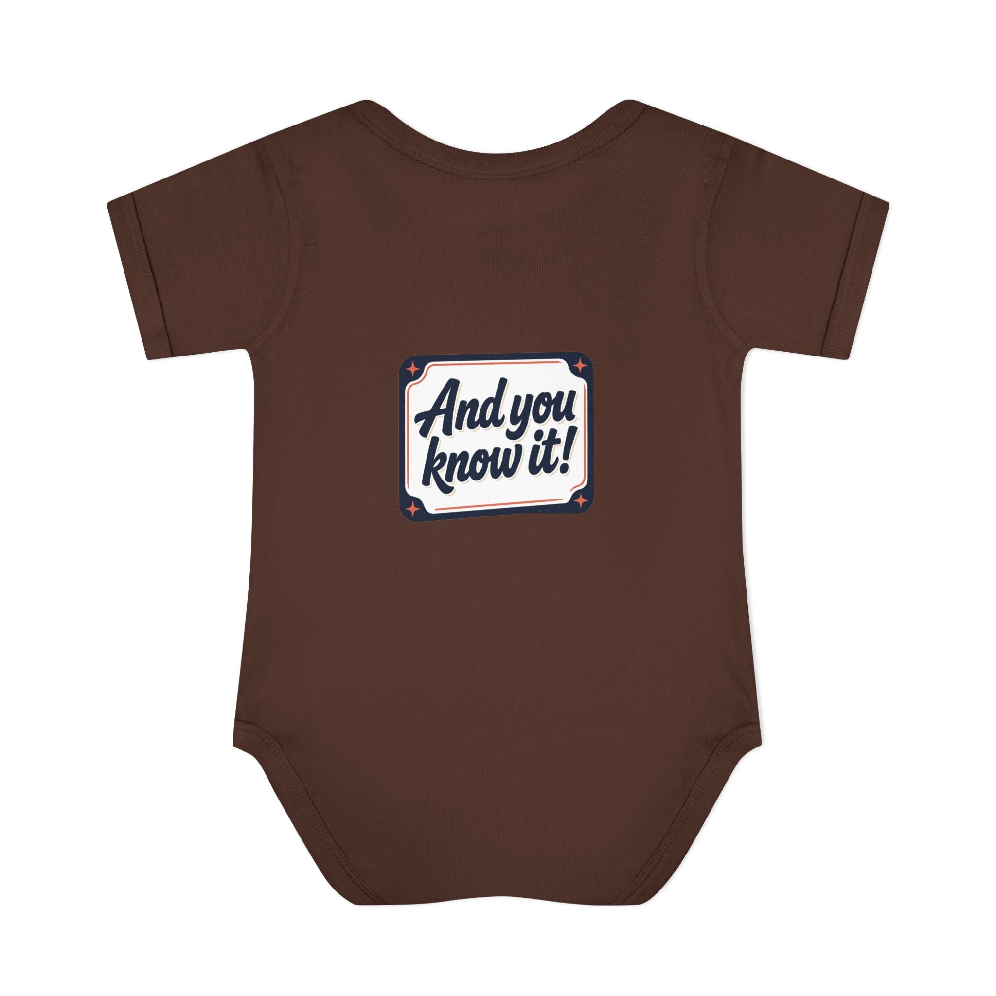 Personalizable Infant Bodysuit – Custom Printed Baby Onesie