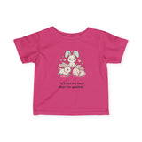 Personalized Infant Tee — Custom Jersey Shirt Hot Pink