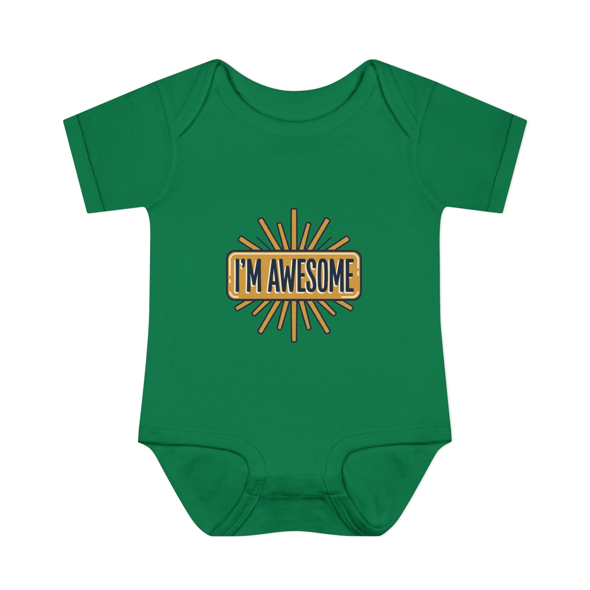 Personalizable Infant Bodysuit – Custom Printed Baby Onesie