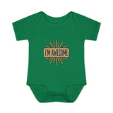 Personalizable Infant Bodysuit – Custom Printed Baby Onesie