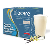 Boisson diététique Biocare à la vanille, 30 g de protéines (14 portions)