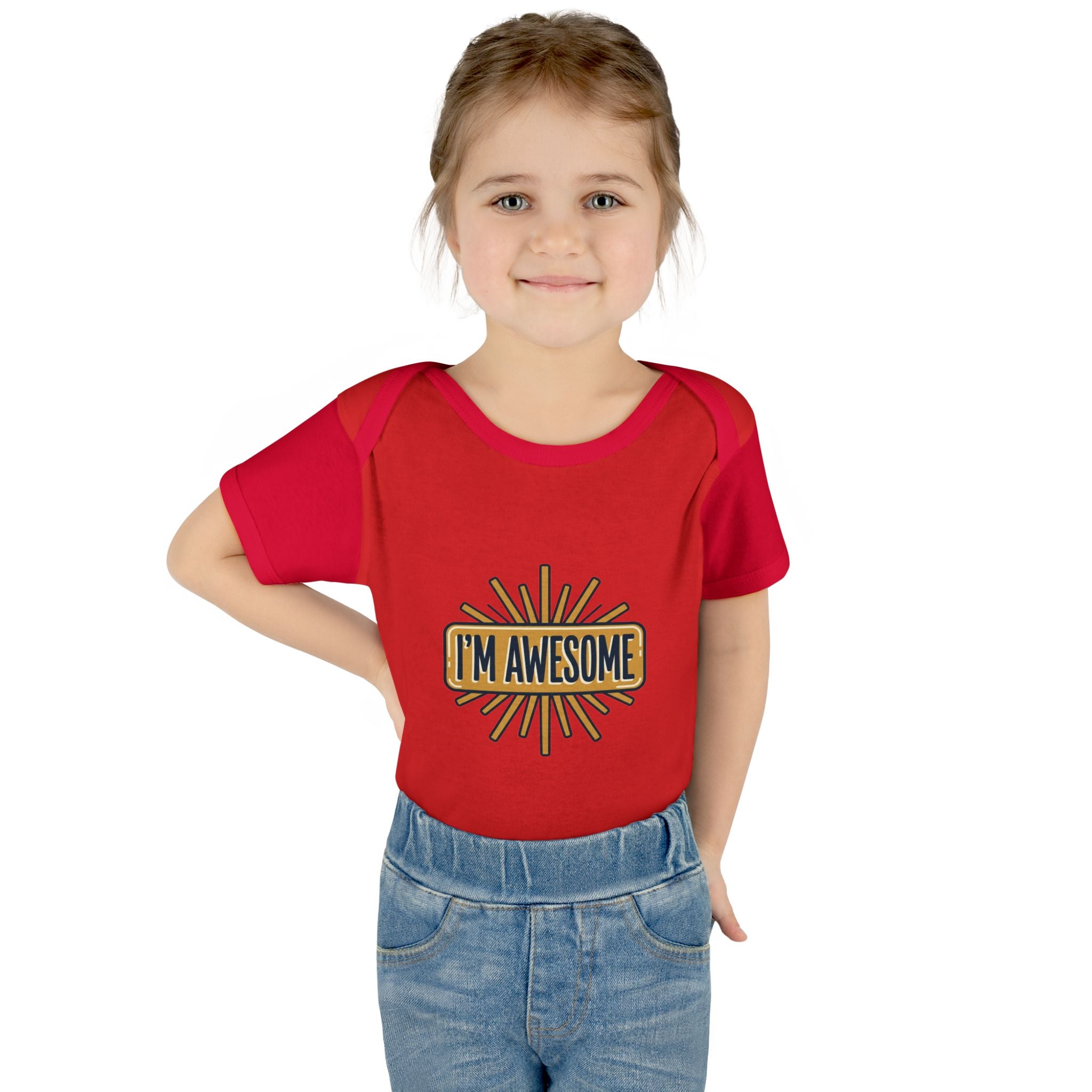 Personalizable Infant Bodysuit – Custom Printed Baby Onesie