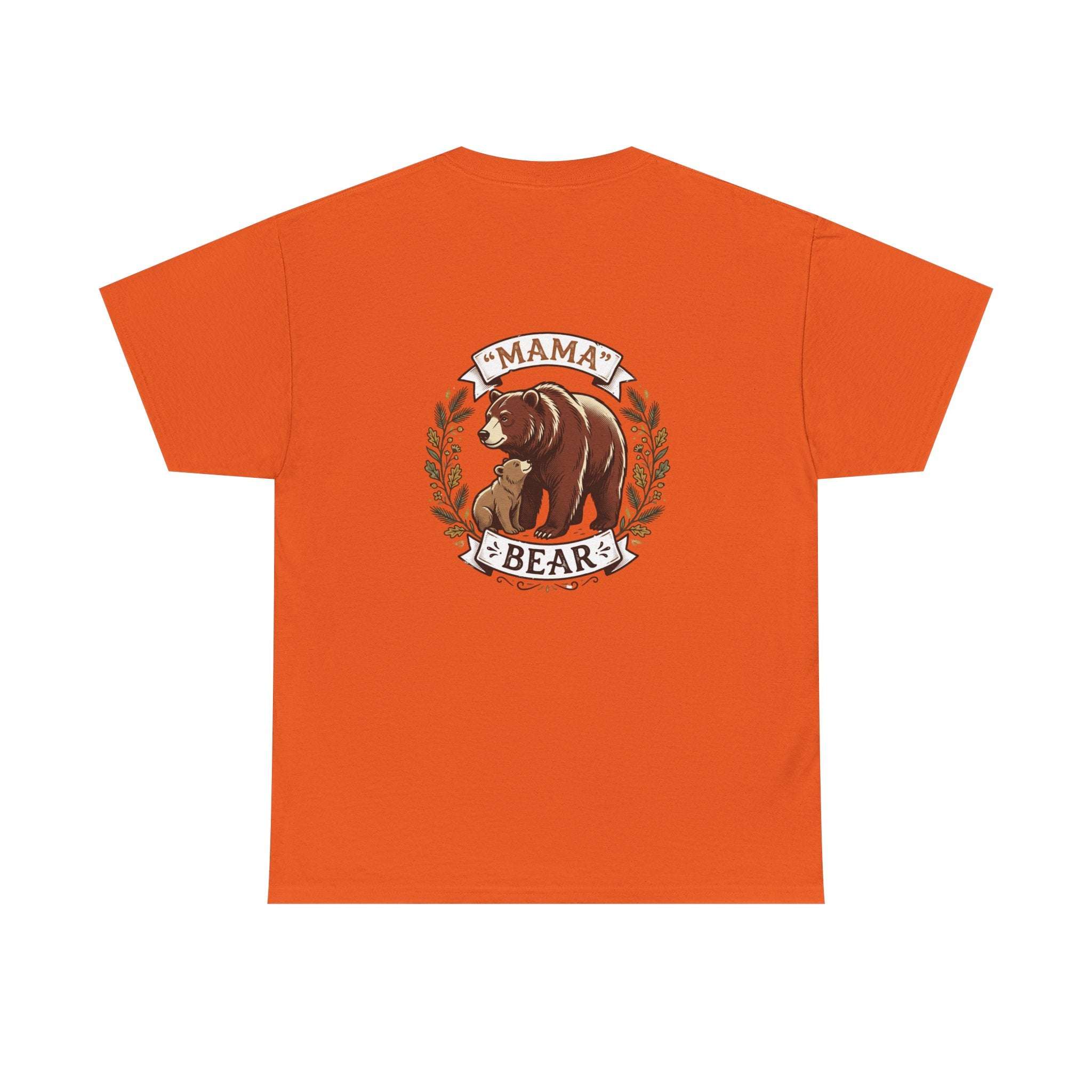 Mama Bear T-Shirt — Cute Mother & Cub Graphic Tee, Mother's Day Gift