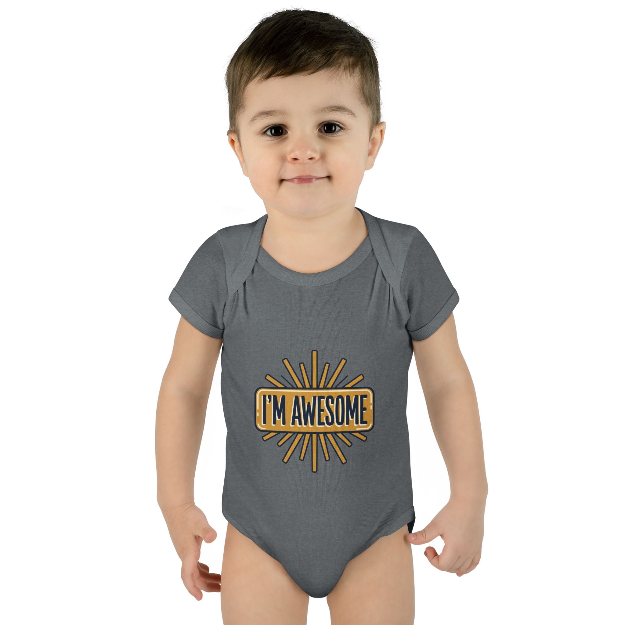 Personalizable Infant Bodysuit – Custom Printed Baby Onesie