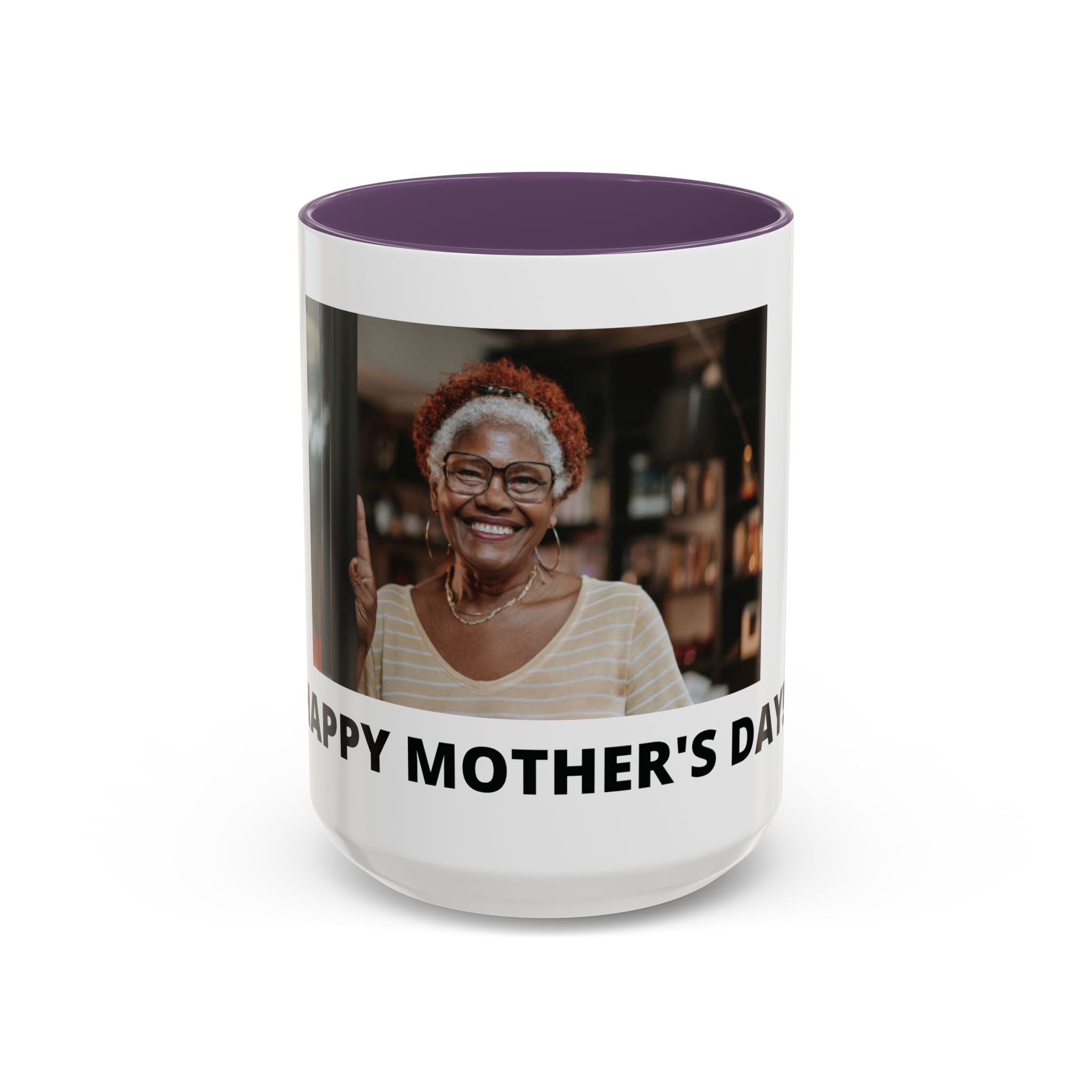 Personalized Accent Coffee Mug — Perfect Mother's Day Gift (11oz/15oz)