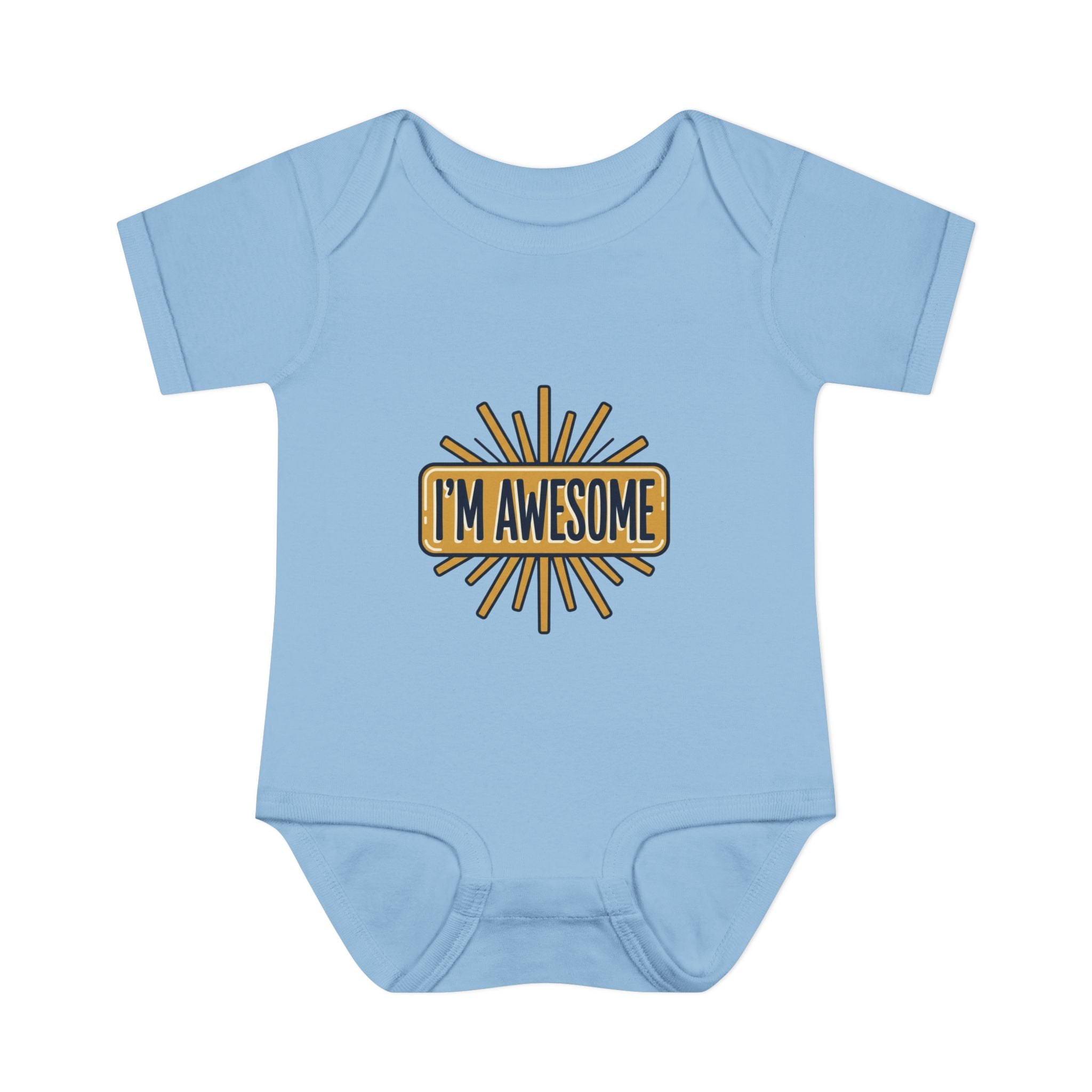 Personalizable Infant Bodysuit – Custom Printed Baby Onesie