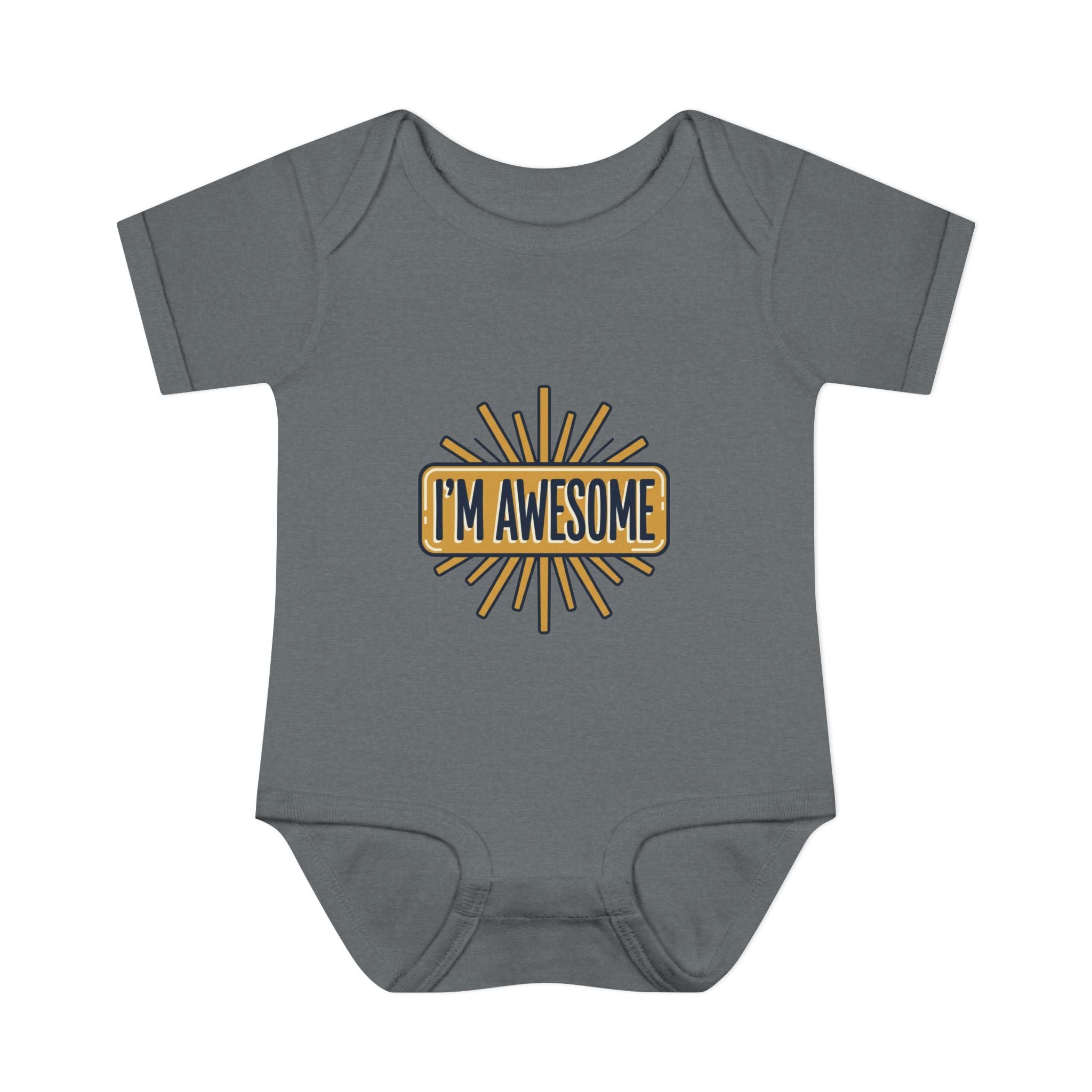 Personalizable Infant Bodysuit – Custom Printed Baby Onesie