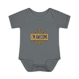 Personalizable Infant Bodysuit – Custom Printed Baby Onesie