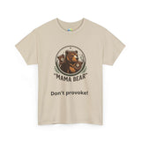 Mama Bear T-Shirt — Cute Mother & Cub Graphic Tee, Mother's Day Gift