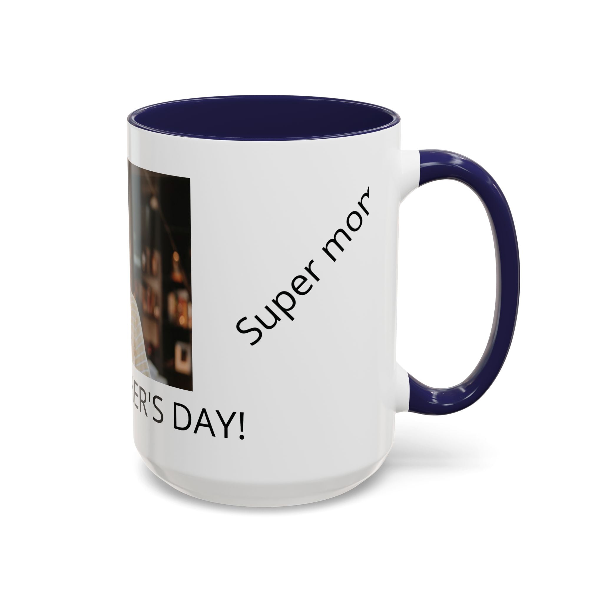 Personalized Accent Coffee Mug — Perfect Mother's Day Gift (11oz/15oz)