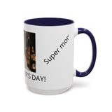 Personalized Accent Coffee Mug — Perfect Mother's Day Gift (11oz/15oz)