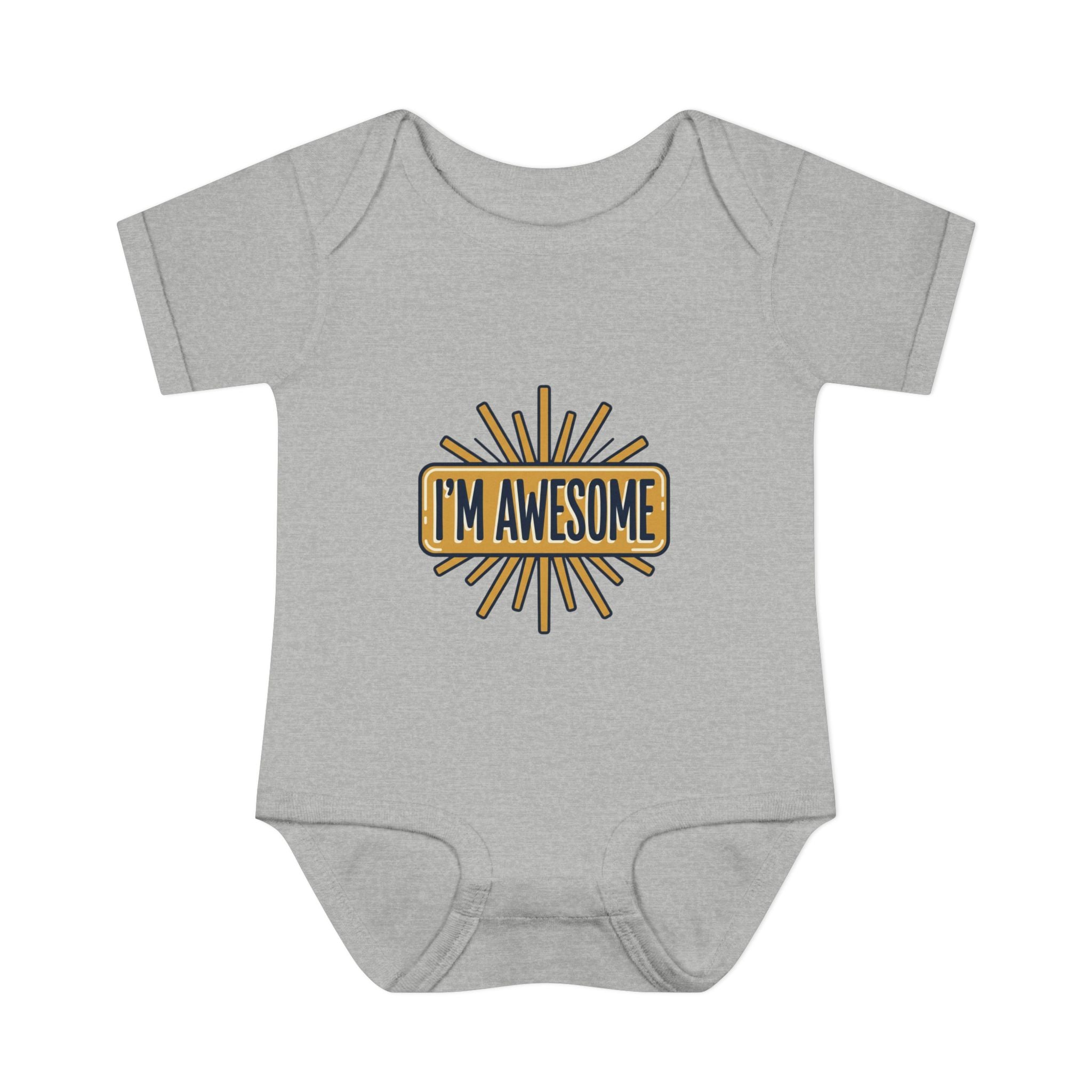 Personalizable Infant Bodysuit – Custom Printed Baby Onesie