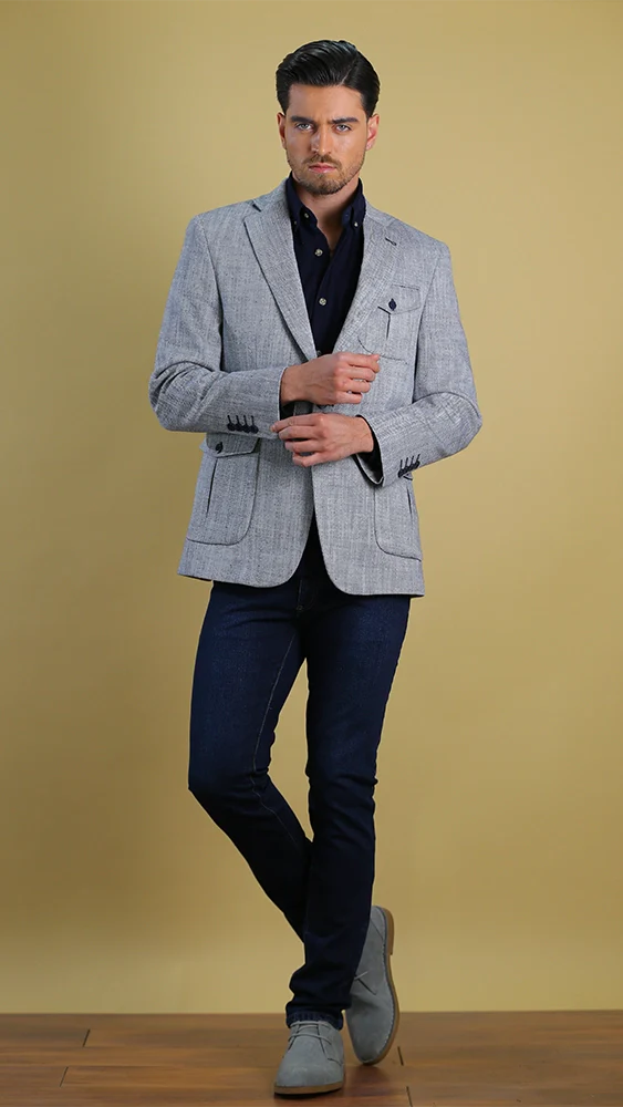 Bespoke Blazer (Silver)