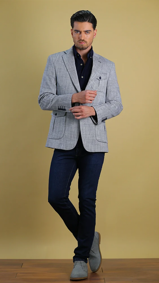 Bespoke Blazer (Silver)