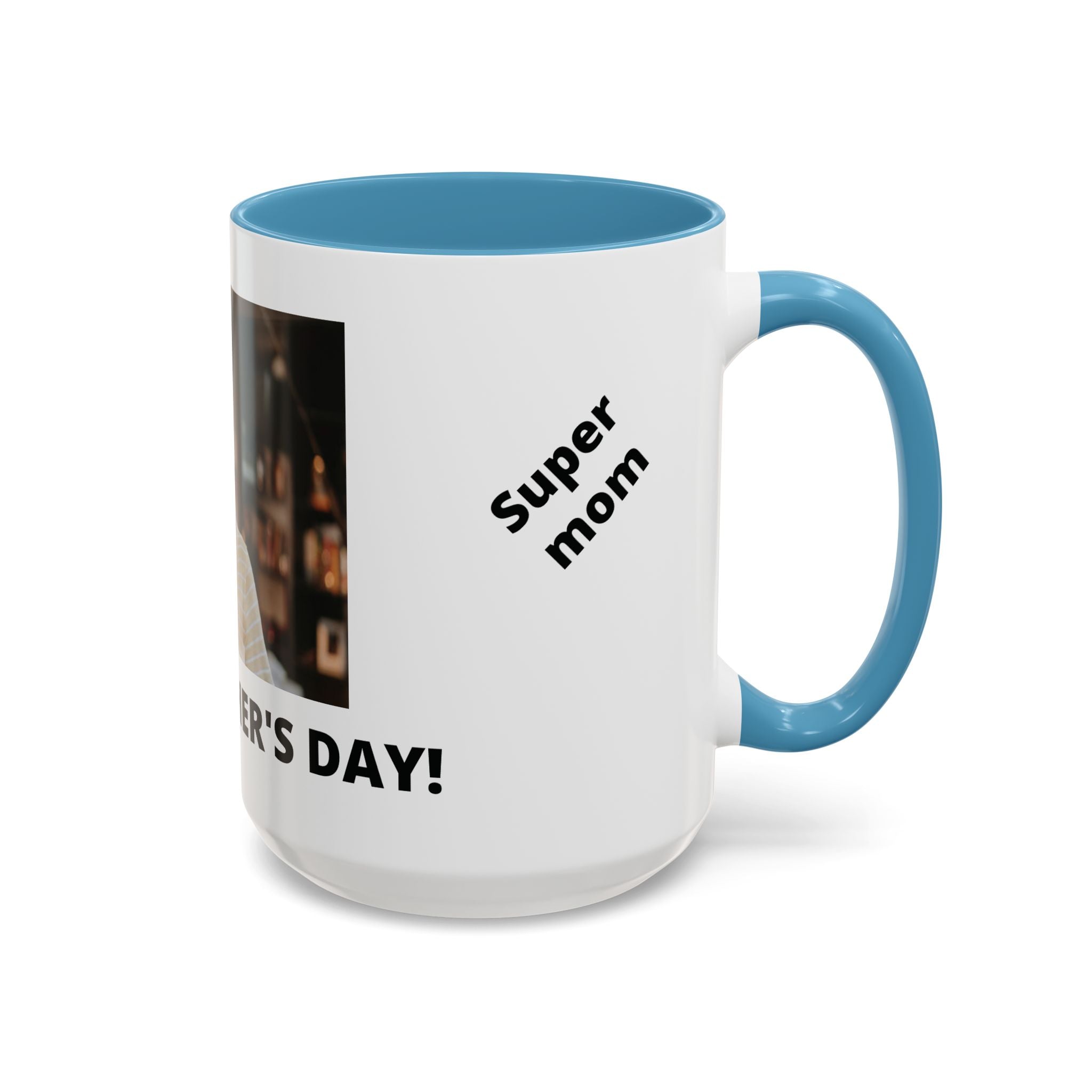 Personalized Accent Coffee Mug — Perfect Mother's Day Gift (11oz/15oz)
