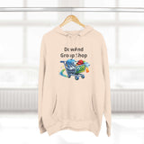Three-Panel Fleece Hoodie — Custom Unisex Designed Comfort