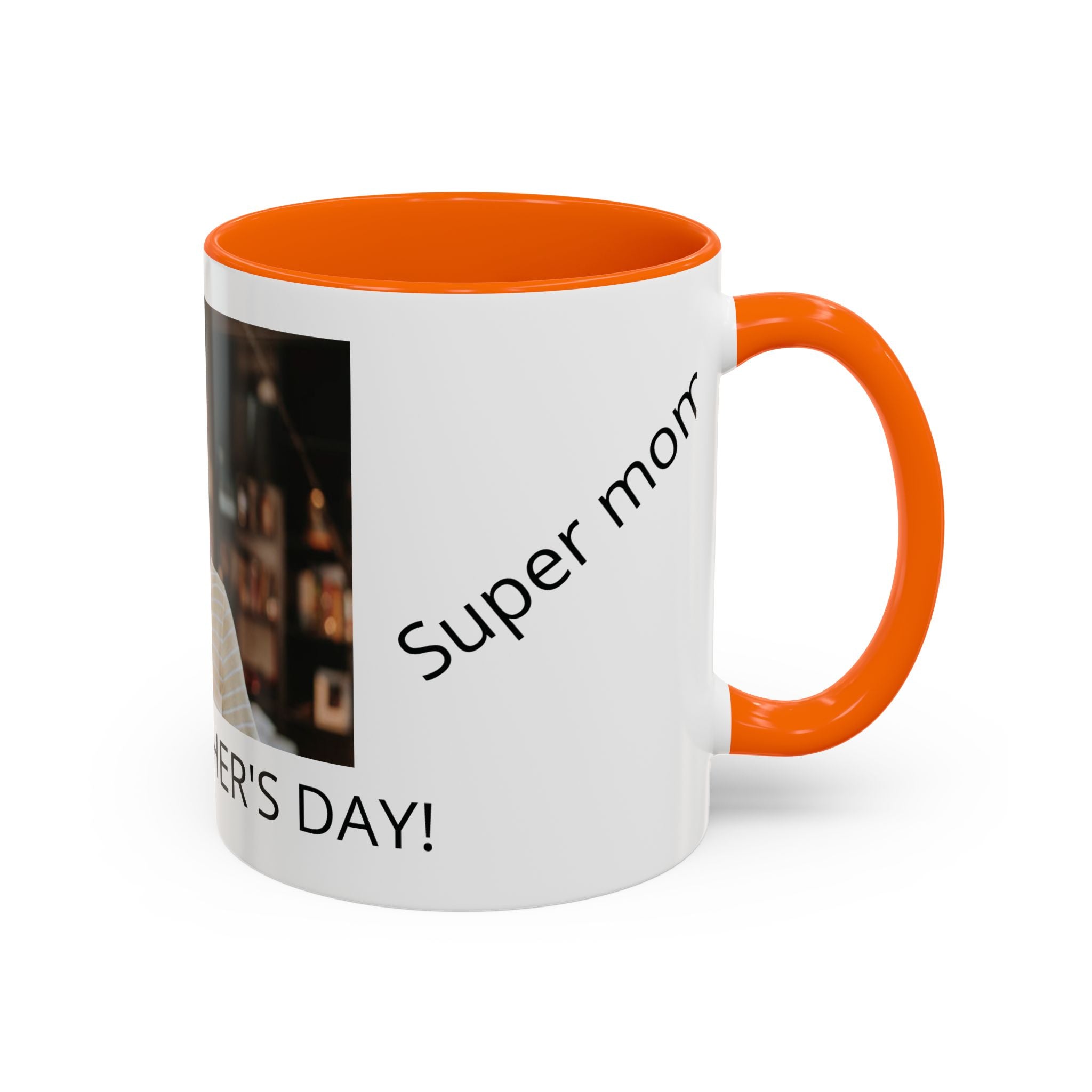 Personalized Accent Coffee Mug — Perfect Mother's Day Gift (11oz/15oz)