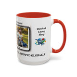 Custom Print-On-Demand Accent Coffee Mug (11/15oz) — Personalized Group Photo Design