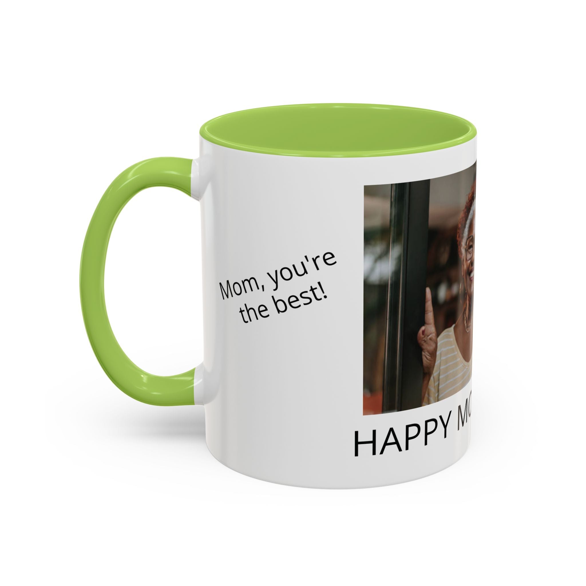 Personalized Accent Coffee Mug — Perfect Mother's Day Gift (11oz/15oz)