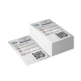 Professional CEO Business Cards — Customizable Contact Card with QR Code