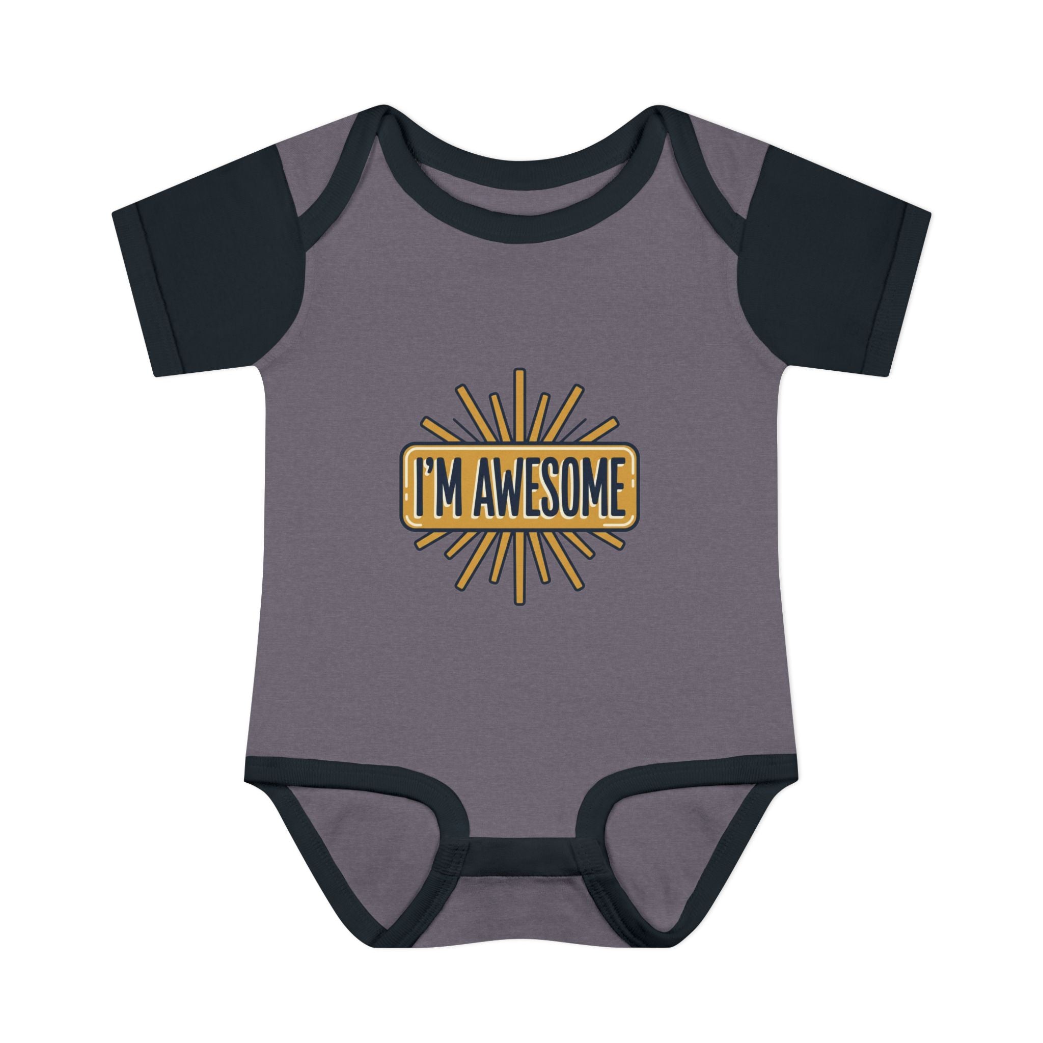 Personalizable Infant Bodysuit – Custom Printed Baby Onesie