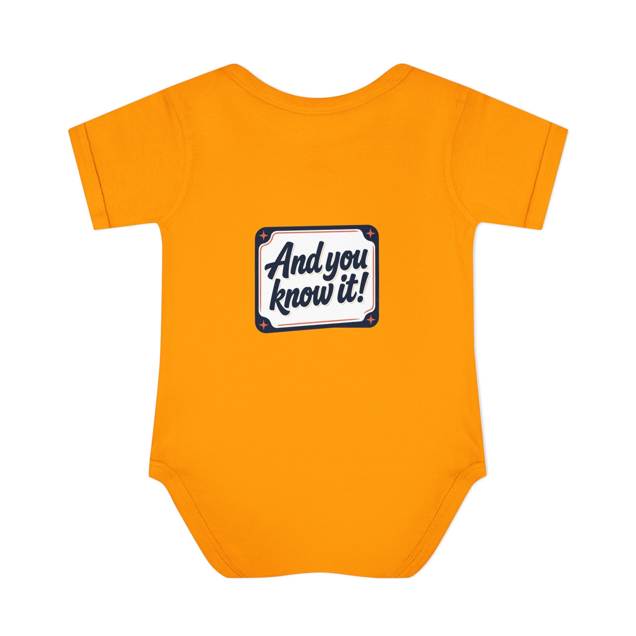 Personalizable Infant Bodysuit – Custom Printed Baby Onesie