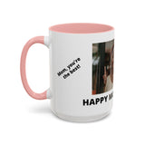 Personalized Accent Coffee Mug — Perfect Mother's Day Gift (11oz/15oz)