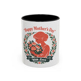 Personalized "Happy Mother's Day" Accent Coffee Mug — 11oz & 15oz
