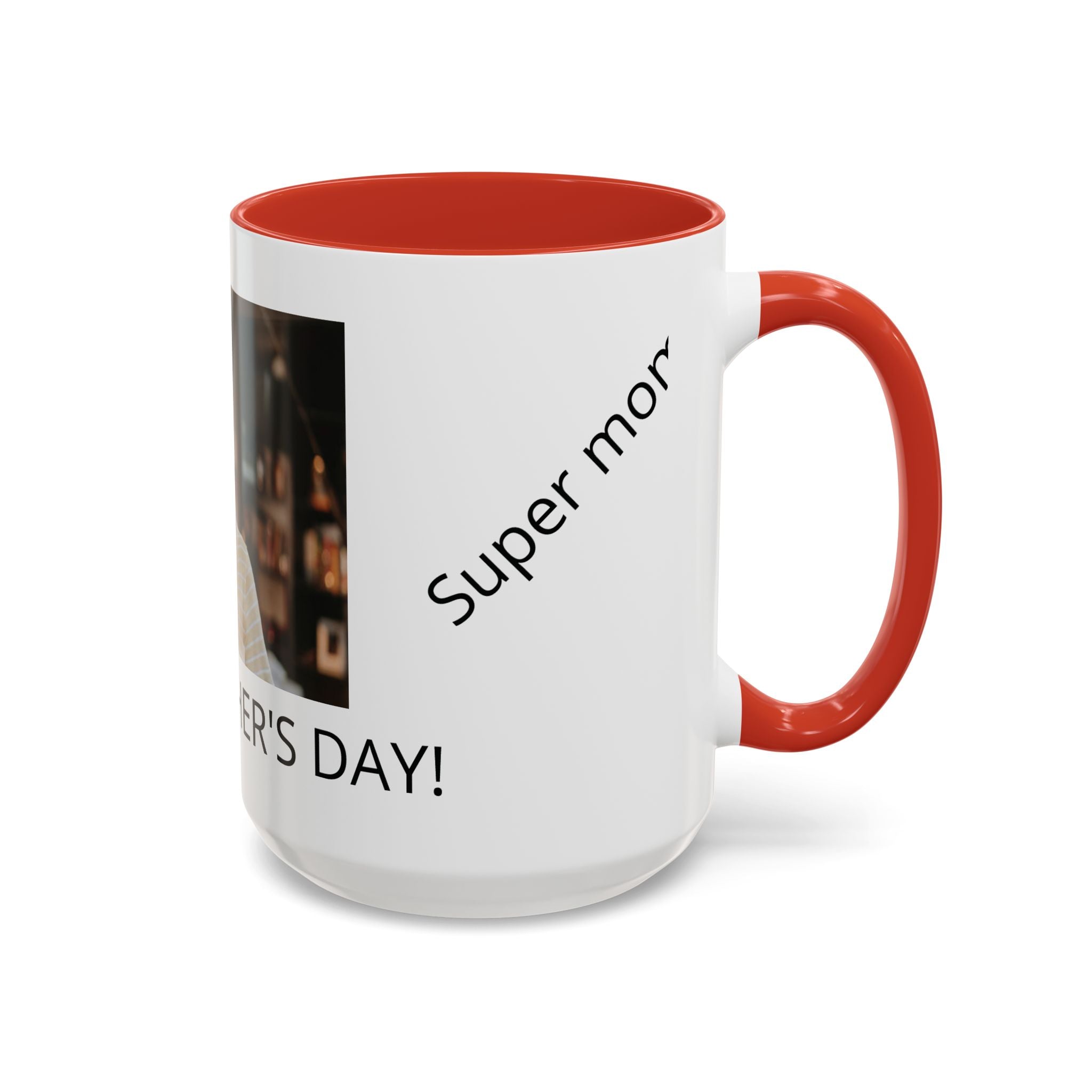 Personalized Accent Coffee Mug — Perfect Mother's Day Gift (11oz/15oz)