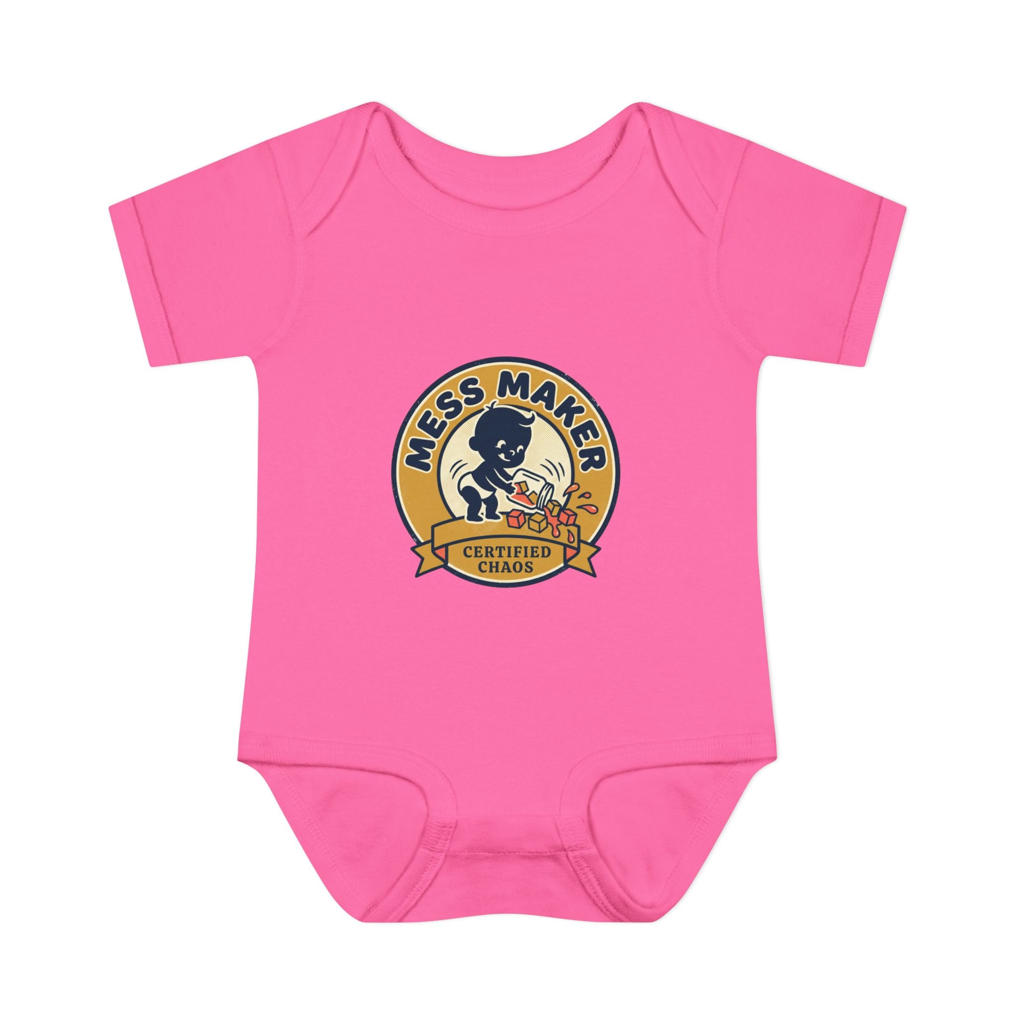 Custom Printed Baby Onesie – Personalizable Infant Bodysuit
