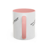 Personalized Accent Coffee Mug — Perfect Mother's Day Gift (11oz/15oz)