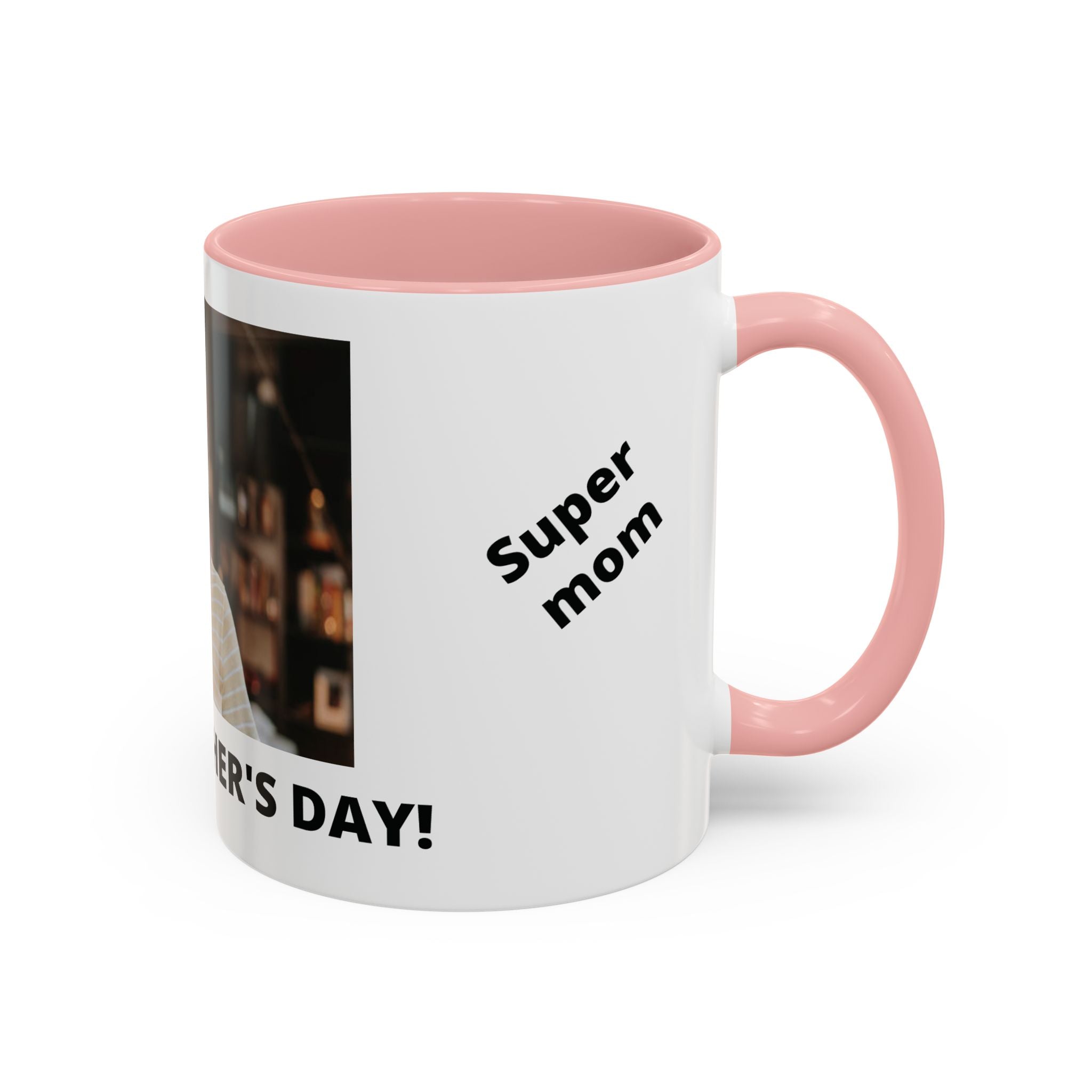 Personalized Accent Coffee Mug — Perfect Mother's Day Gift (11oz/15oz)
