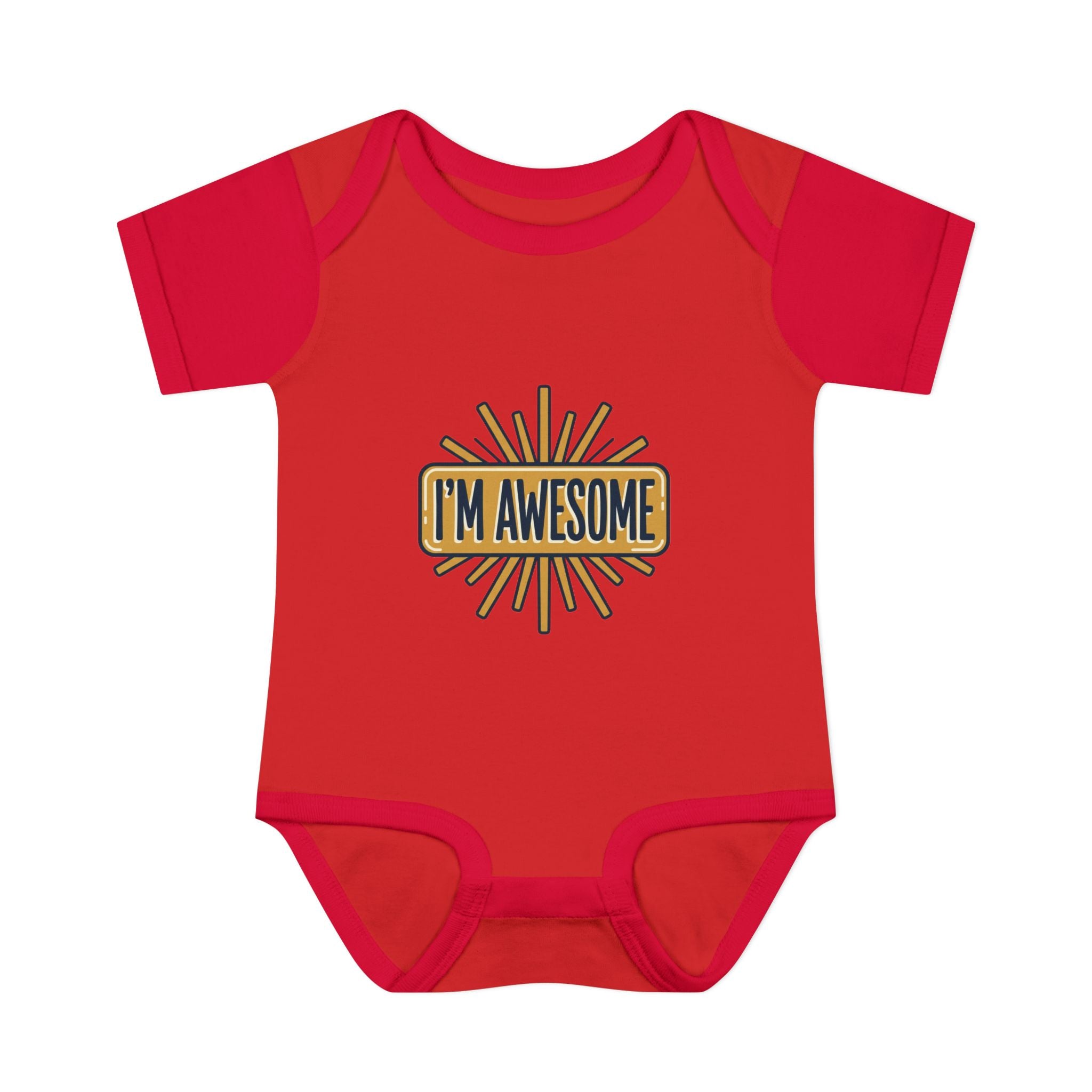 Personalizable Infant Bodysuit – Custom Printed Baby Onesie