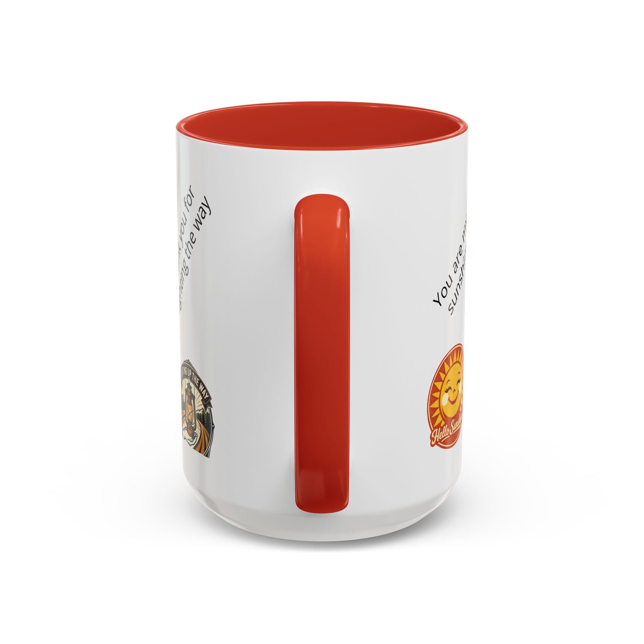 Personalized "Happy Mother's Day" Accent Coffee Mug — 11oz & 15oz