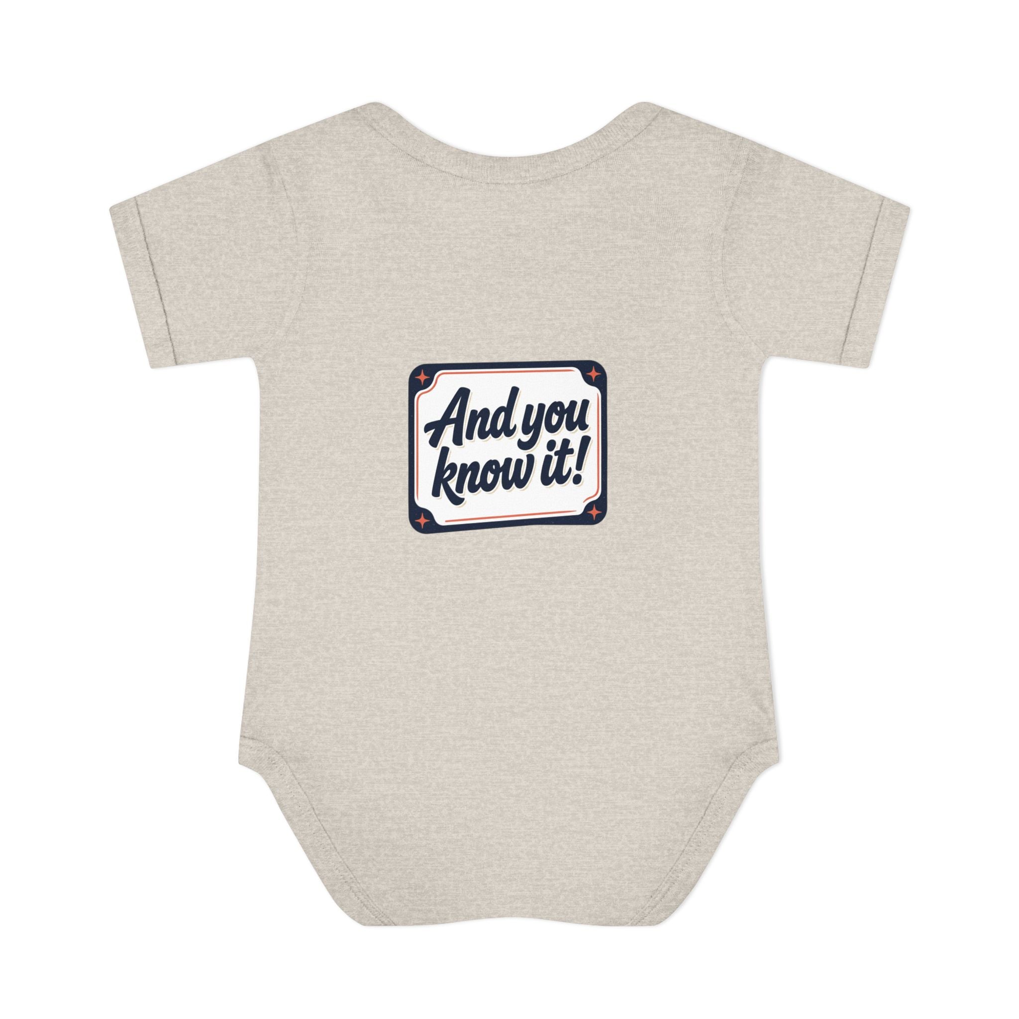 Personalizable Infant Bodysuit – Custom Printed Baby Onesie