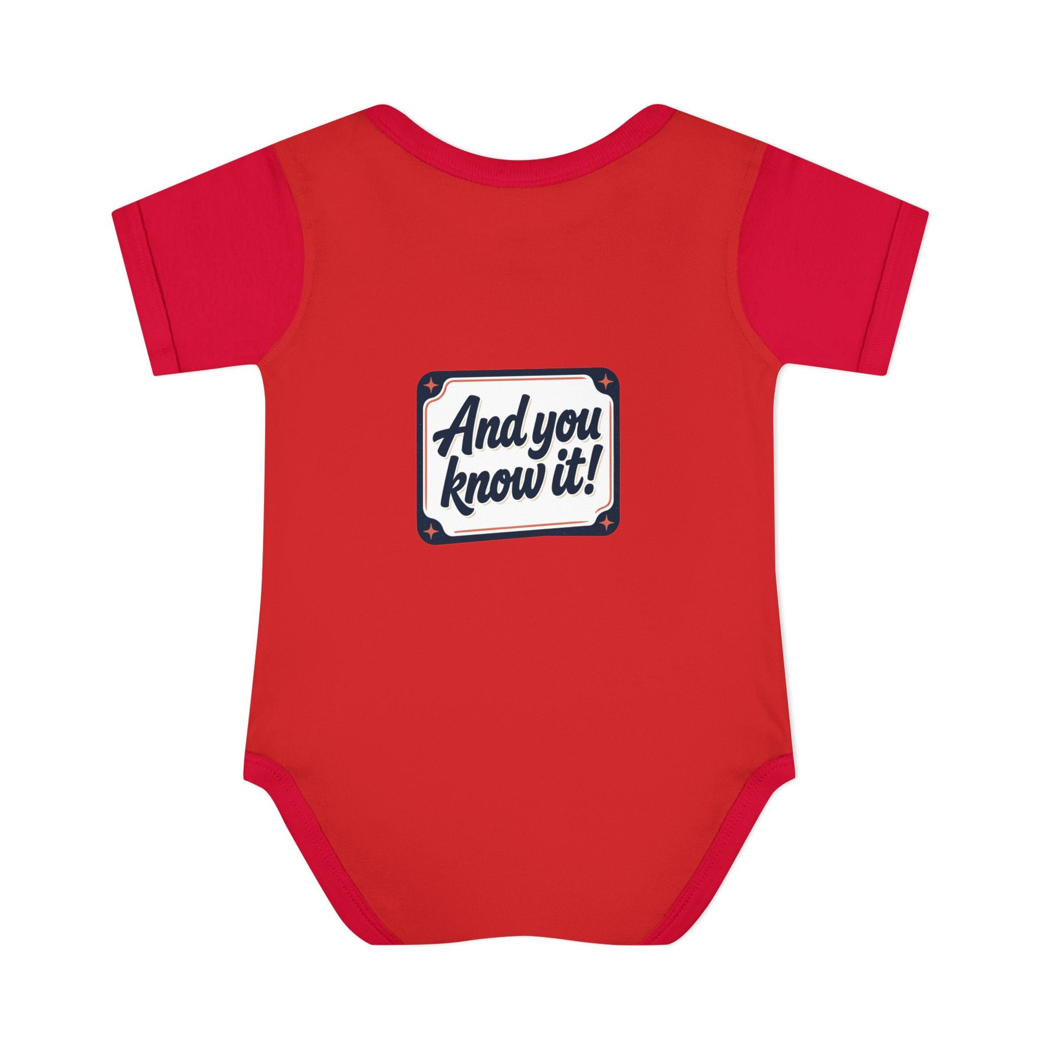 Personalizable Infant Bodysuit – Custom Printed Baby Onesie
