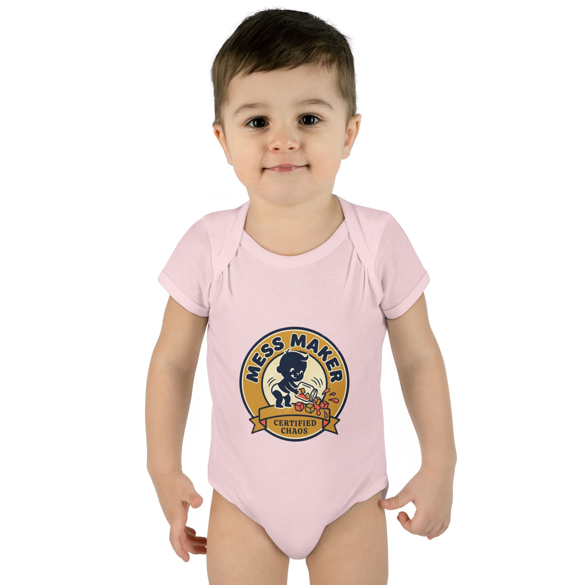 Custom Printed Baby Onesie – Personalizable Infant Bodysuit