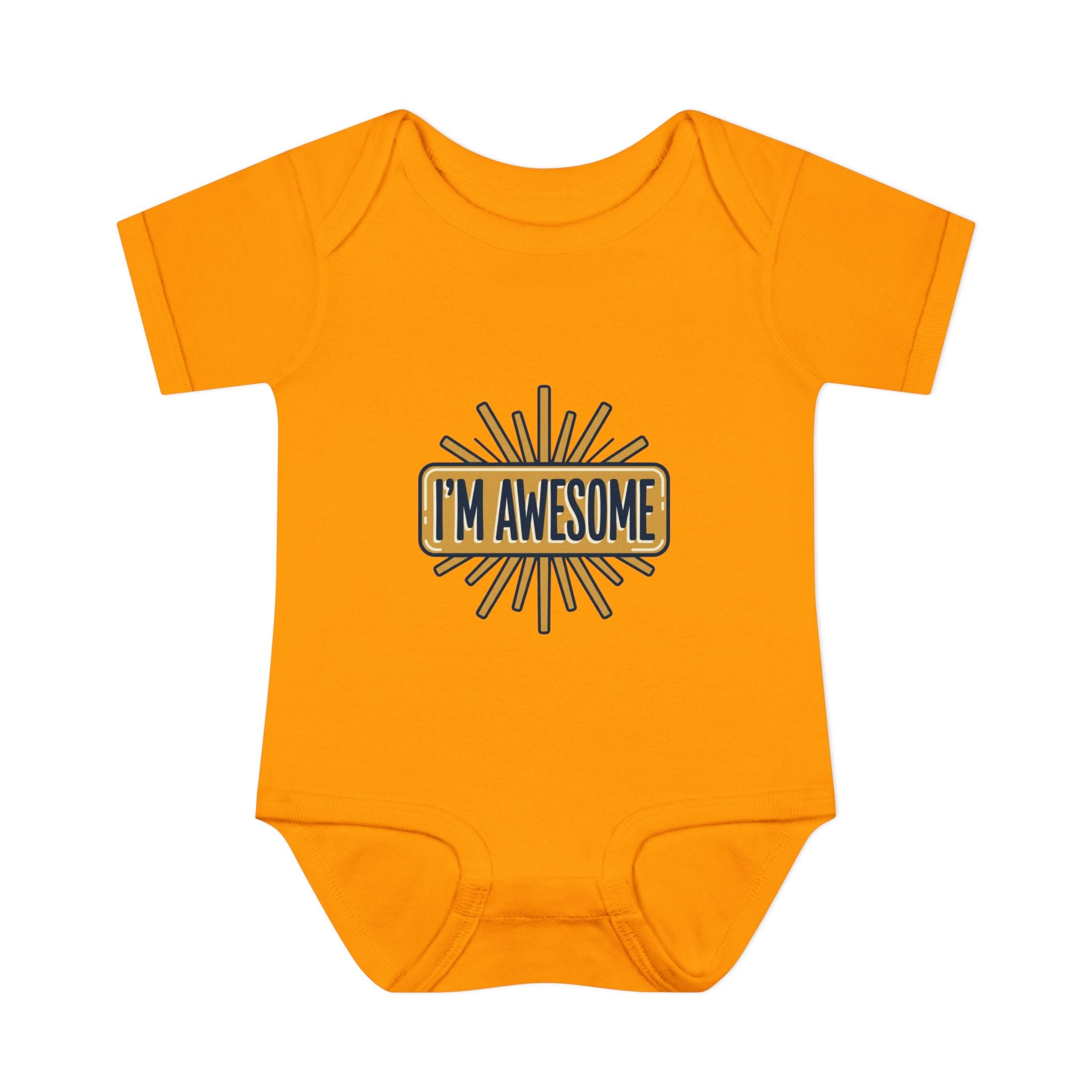 Personalizable Infant Bodysuit – Custom Printed Baby Onesie
