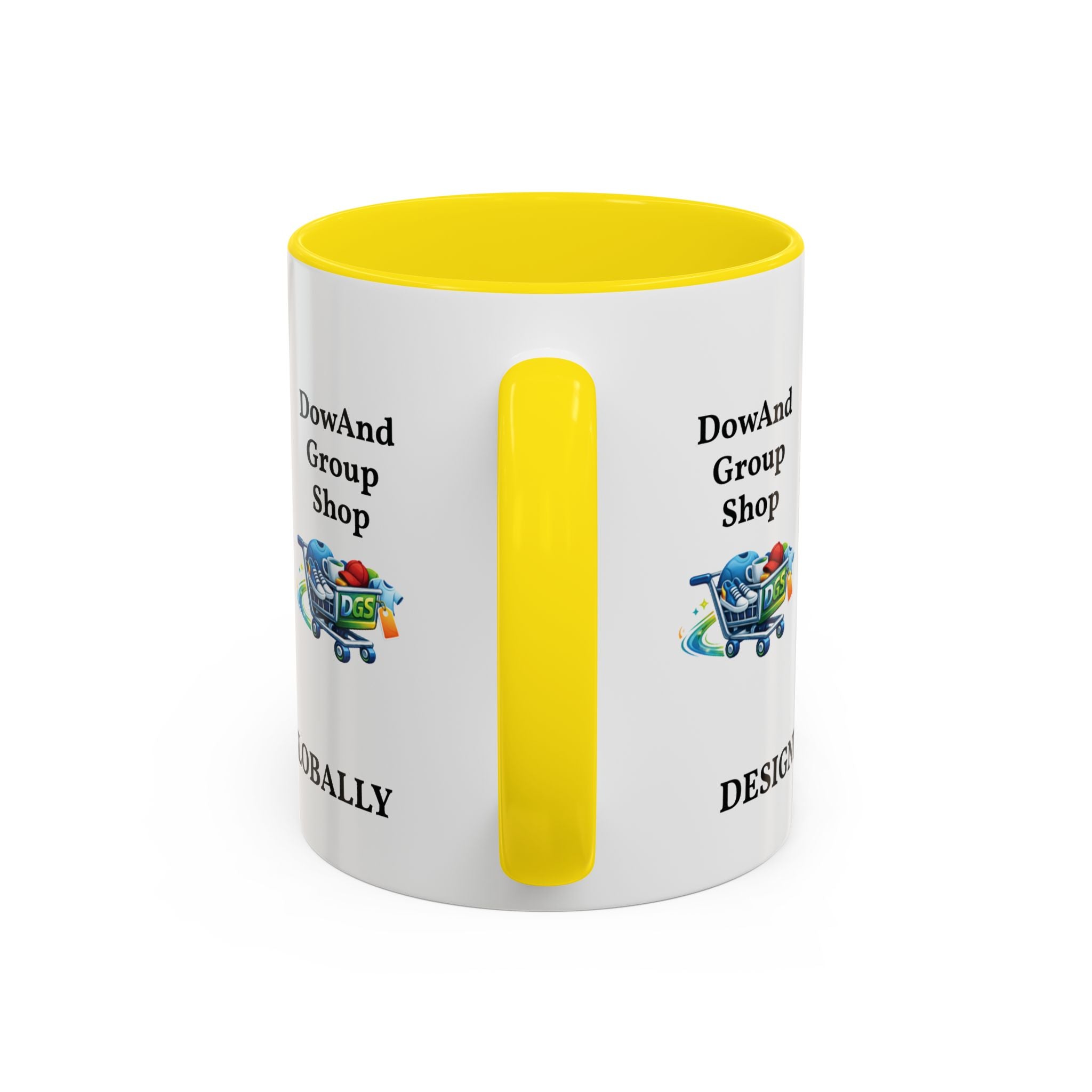 Custom Print-On-Demand Accent Coffee Mug (11/15oz) — Personalized Group Photo Design