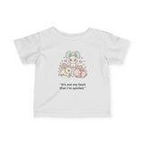 Personalized Infant Tee — Custom Jersey Shirt White