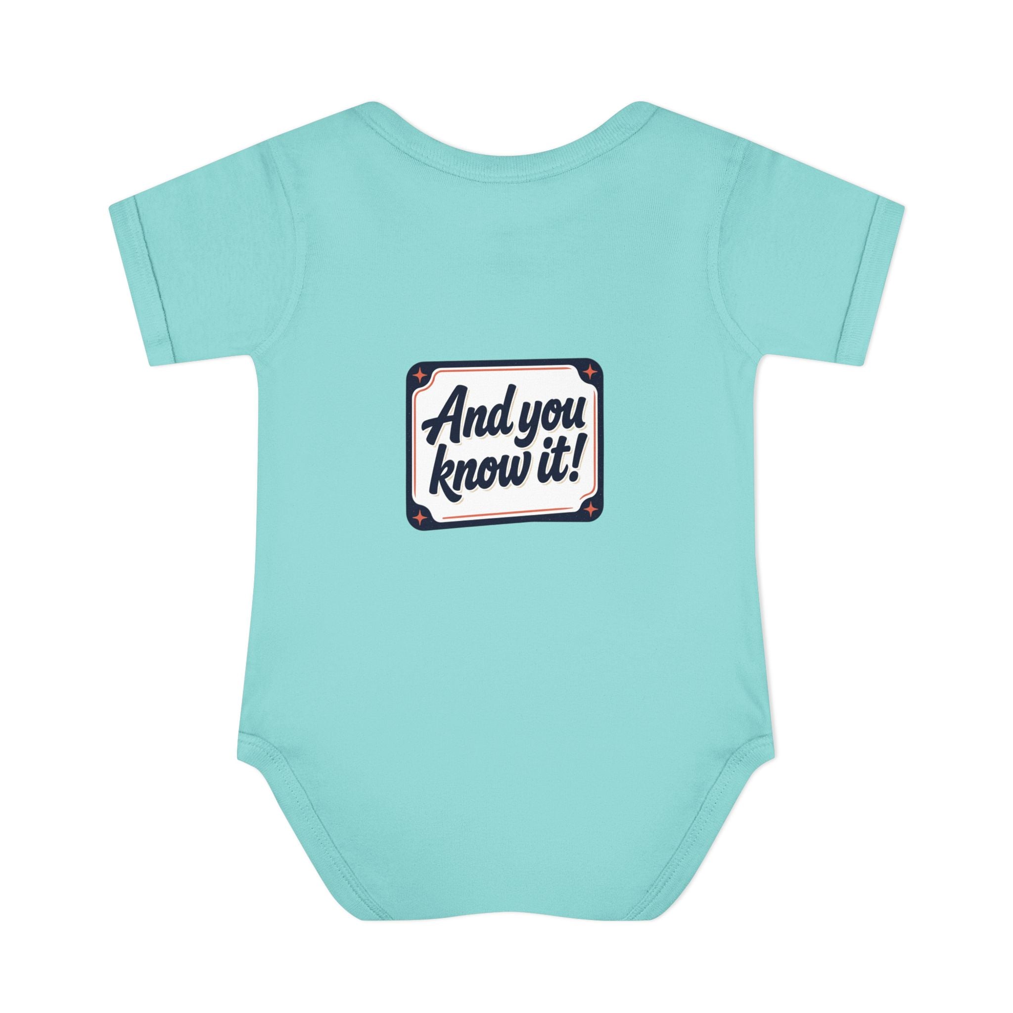 Personalizable Infant Bodysuit – Custom Printed Baby Onesie