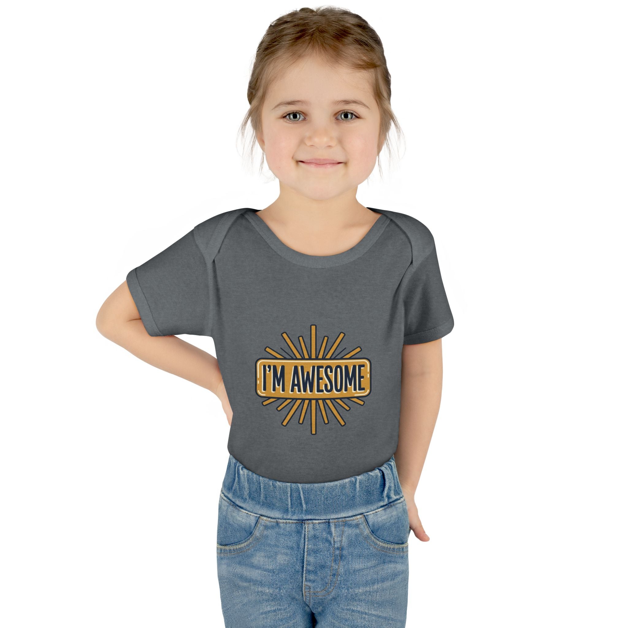 Personalizable Infant Bodysuit – Custom Printed Baby Onesie