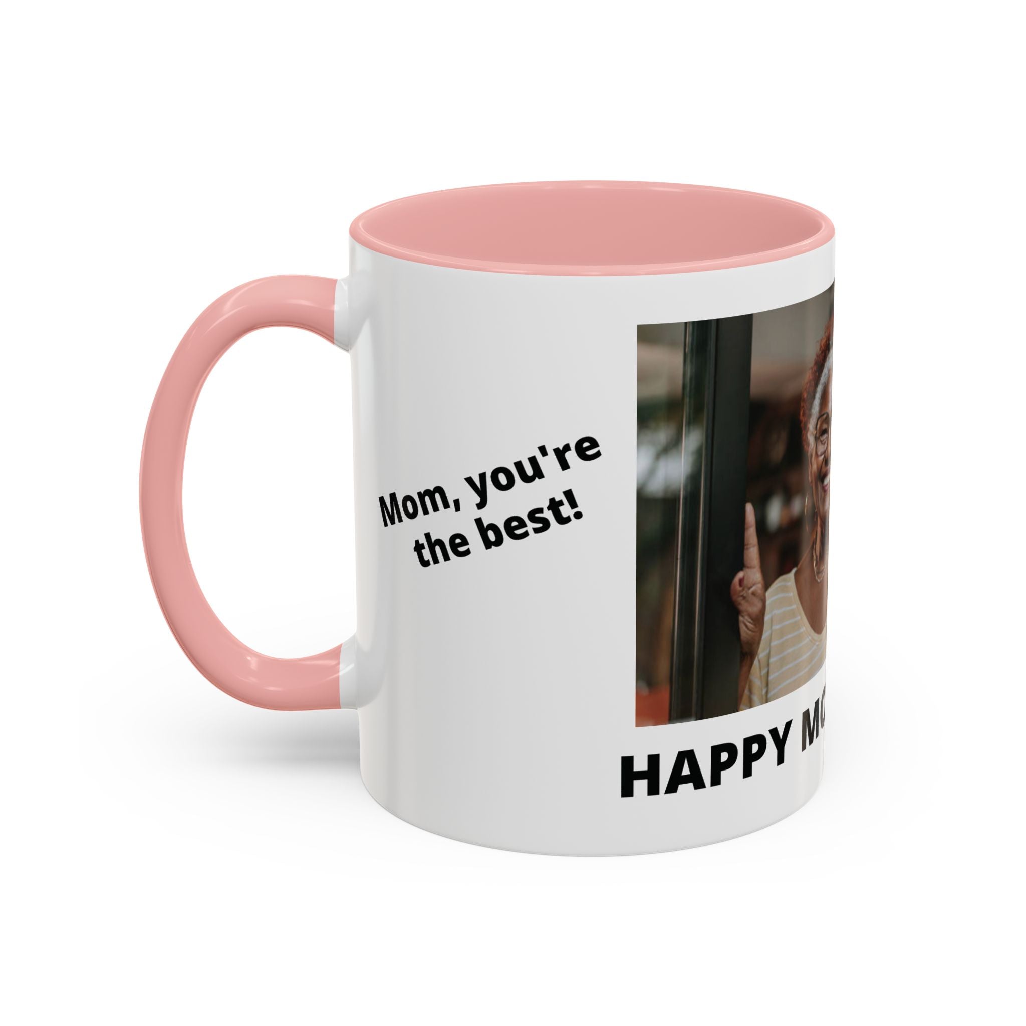 Personalized Accent Coffee Mug — Perfect Mother's Day Gift (11oz/15oz)