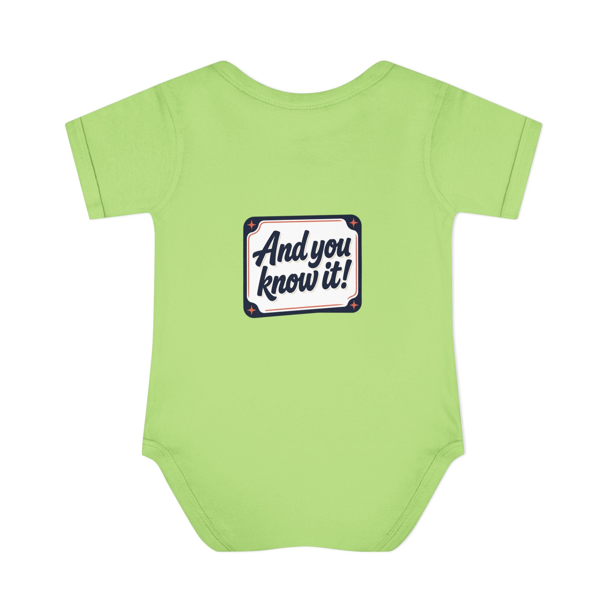 Personalizable Infant Bodysuit – Custom Printed Baby Onesie