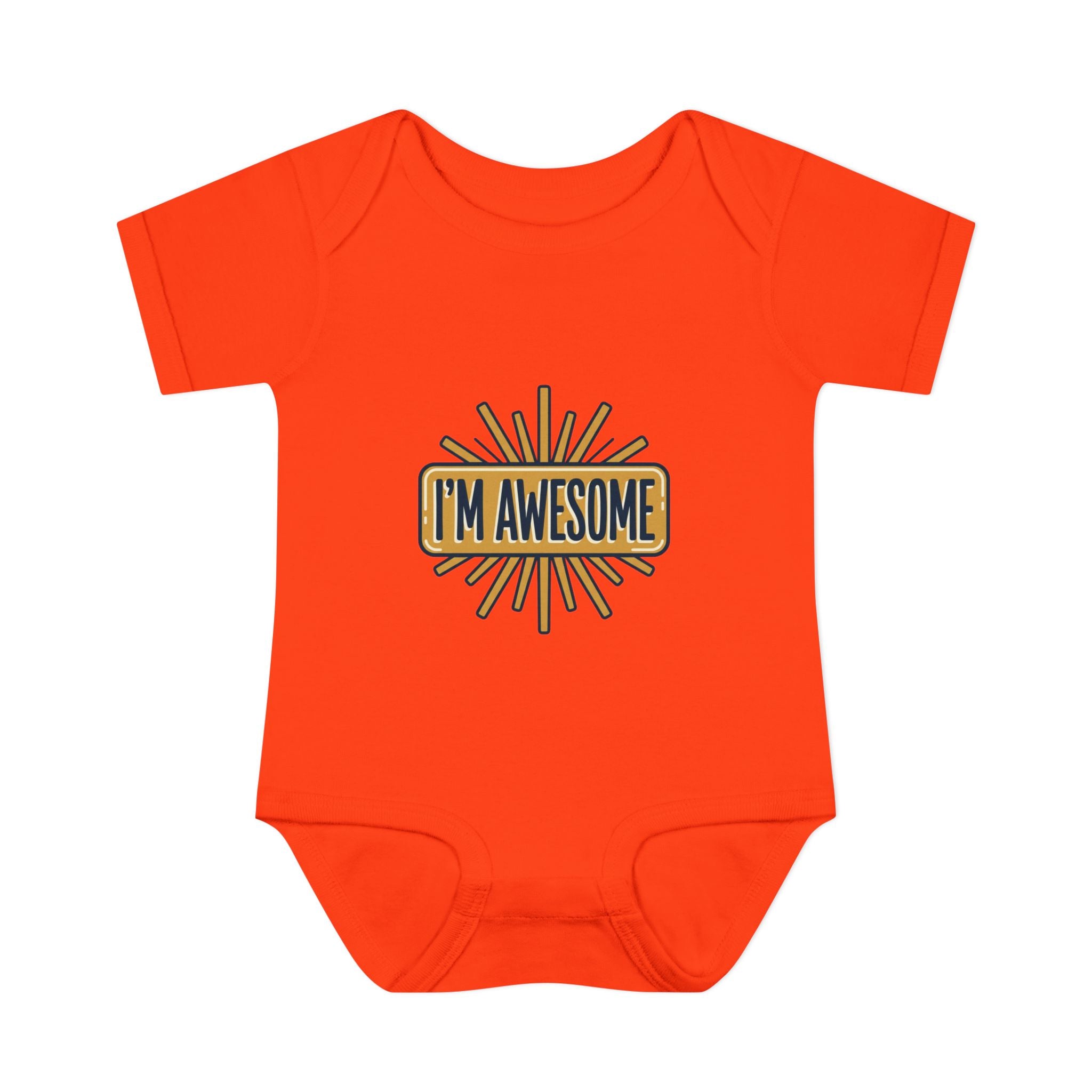 Personalizable Infant Bodysuit – Custom Printed Baby Onesie
