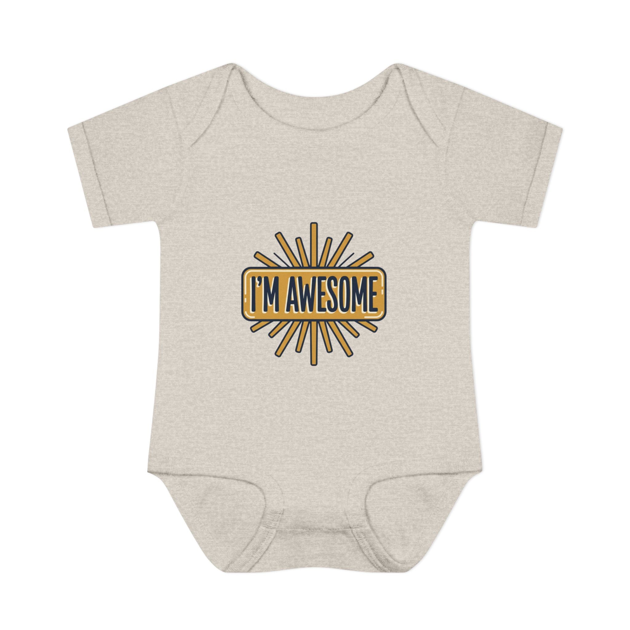 Personalizable Infant Bodysuit – Custom Printed Baby Onesie